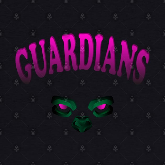 Guardians Gorilla Monkey Eyes Dark Shadows by Mirak-store 